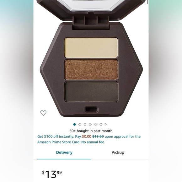 NEW Burt’s Bees eyeshadow 1520 Dusky Woods- nail polish spilled on the front - Picture 3 of 10